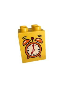 Lego Duplo kostka s budíkem